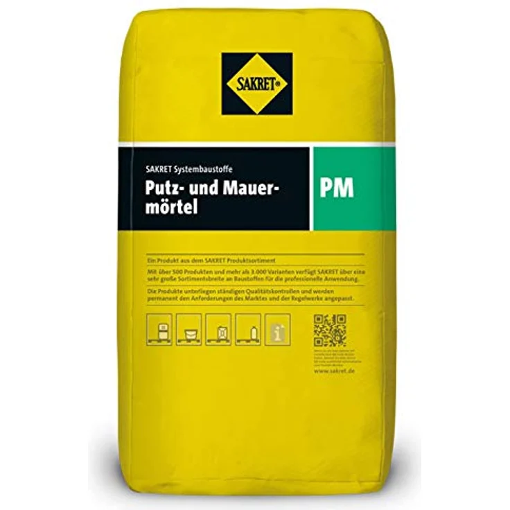 SAKRET Profi Putz/Mauermörtel PM 30 kg – Bild 2