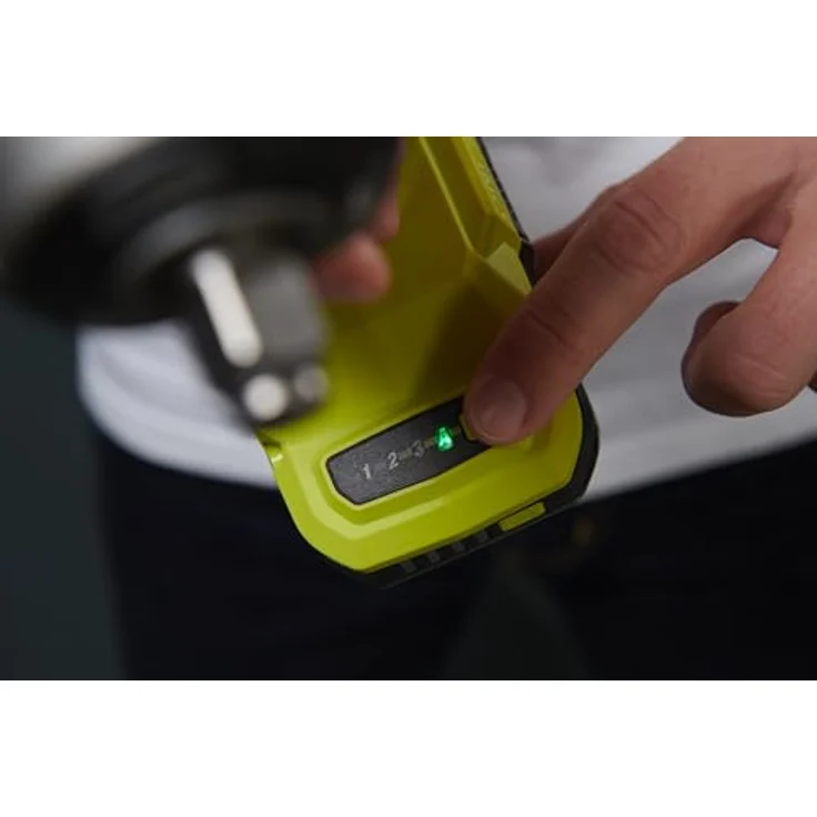 RYOBI 18 V ONE+ Brushless Akku-Schlagschrauber RIW18CBL-0, max. Drehmoment 450 Nm, 4 Drehmomenteinstellungen, Tri-Beam LED-Beleuchtung – Bild 5