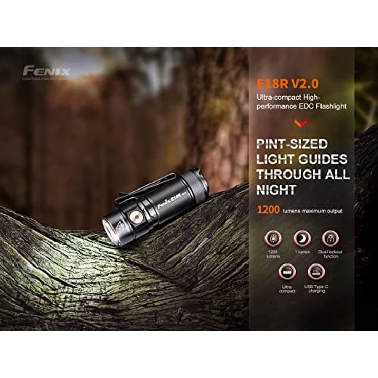 Fenix E18R V2.0 LED Taschenlampe – Bild 8