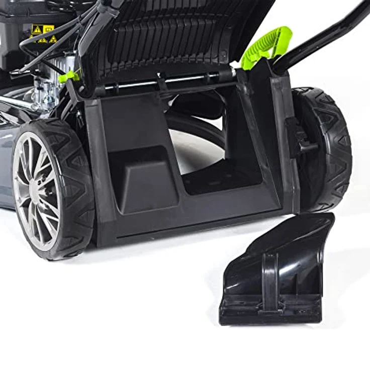 NAC Nac Mower Spal, Benzin-Rasenmäher mit Briggs & Stratton 140cc Motor, 50L Grasfangkorb, mulchen und seitlicher Auswurf – Bild 8