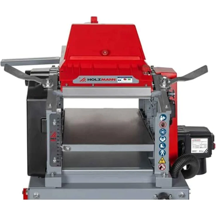 Holzmann HOB260MINI, Abricht-Dickenhobelmaschine 230V mit 2200 W Motorleistung, 260 mm Hobelbreite und Wendehobelmesser – Bild 3