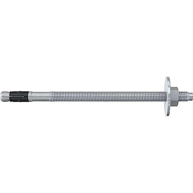 fischer Deutschland Bolzenanker FAZ II Plus 12/180 GS, Stahlanker für hohe Tragfähigkeit, galvanisch verzinkt