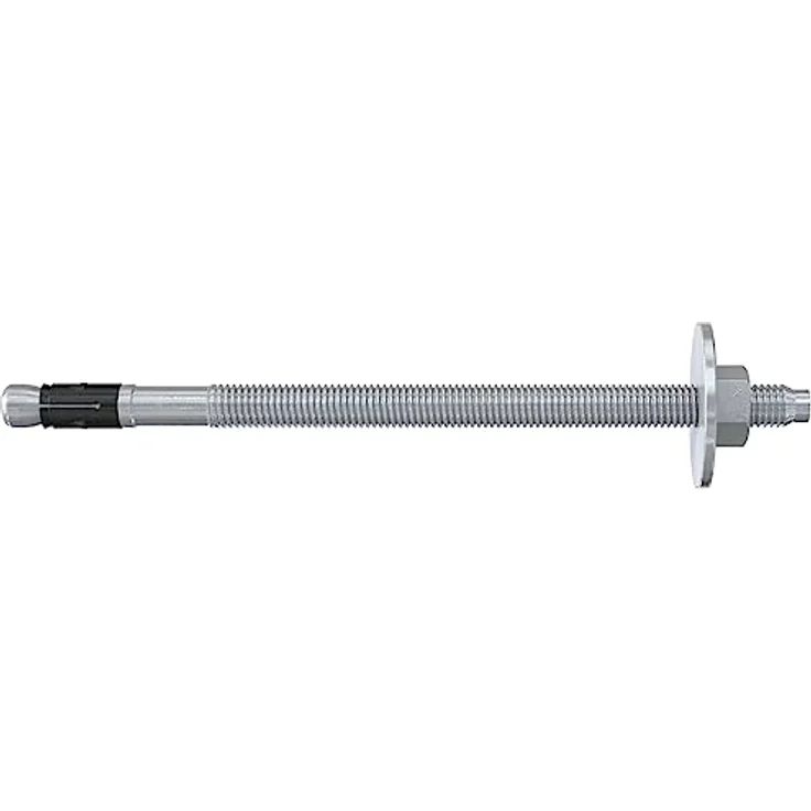 fischer Deutschland Bolzenanker FAZ II Plus 12/180 GS, Stahlanker für hohe Tragfähigkeit, galvanisch verzinkt – Bild 1