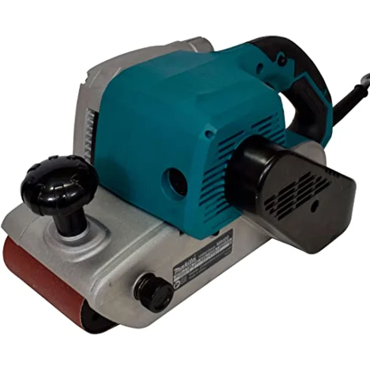 Makita M9400B Bandschleifer 100 x 610 mm, 940 W mit ergonomischem Griff und verriegelbarem Abzug – Bild 5