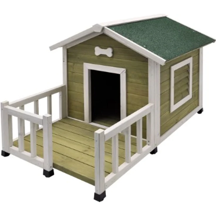Hundehütte "TALAMONE JAVA" L x B x H: 115 x 76 x 74 cm – Bild 1