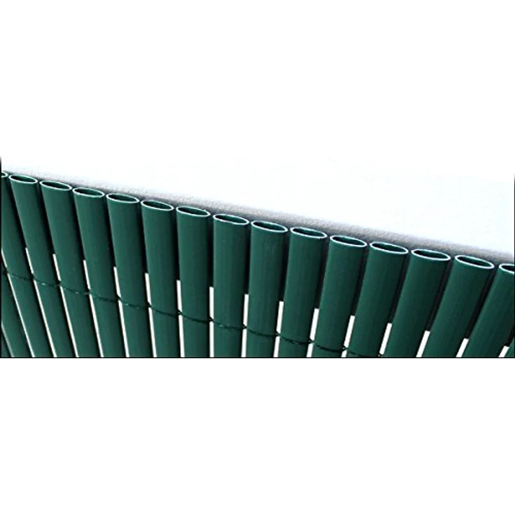 neu.haus PVC SICHTSCHUTZMATTE 90x300cm Grün SICHTSCHUTZ WINDSCHUTZ GARTENZAUN BALKON ZAUN – Bild 4