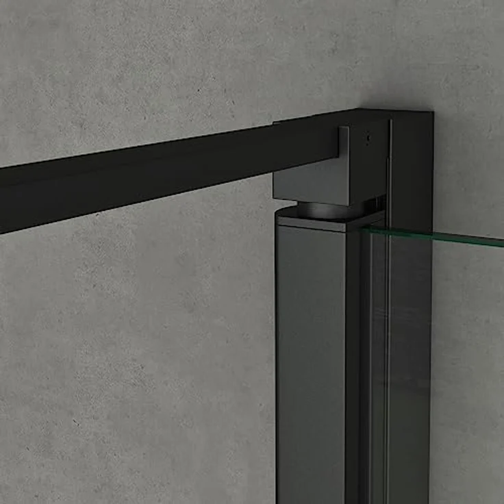 doporro Eckdusche Duschkabine Rav66 Rechts-oder Linkseinstieg Sicherheitsglas, BxT: 90x75 cm, Einscheibensicherheitsglas, Klarglas – Bild 5