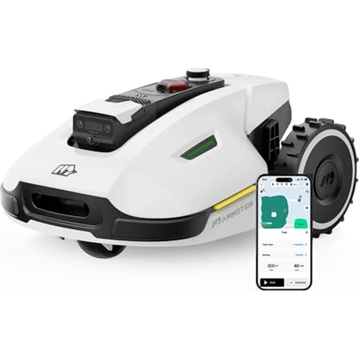 Mammotion YUKA 3000 Mähroboter, kabellos mit 4G-Modul, Auto-Kartierung, 50% Steigung, für Flächen von 3000m² bis 4000m², intelligente Objekterkennung – Bild 1