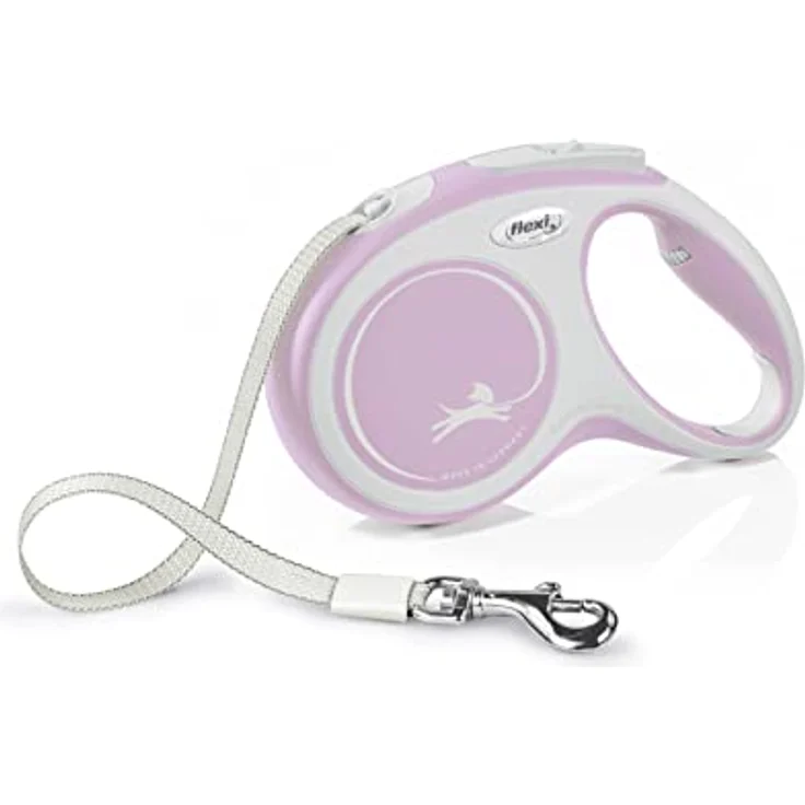 flexi Rollleine New Comfort - Rosa - M - 5 m, blau, M (1er Pack) – Bild 1