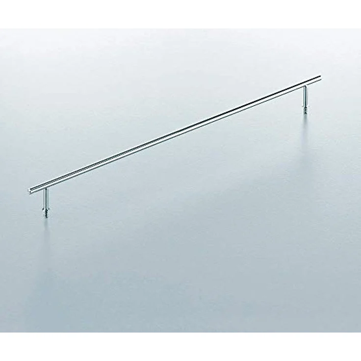Kesseböhmer Möbelbeschlag Kesseböhmer DA-Reling 504 - 810 mm Silber Pulverbeschichtet, Metall, Gesamtlänge 504 mm – Bild 2