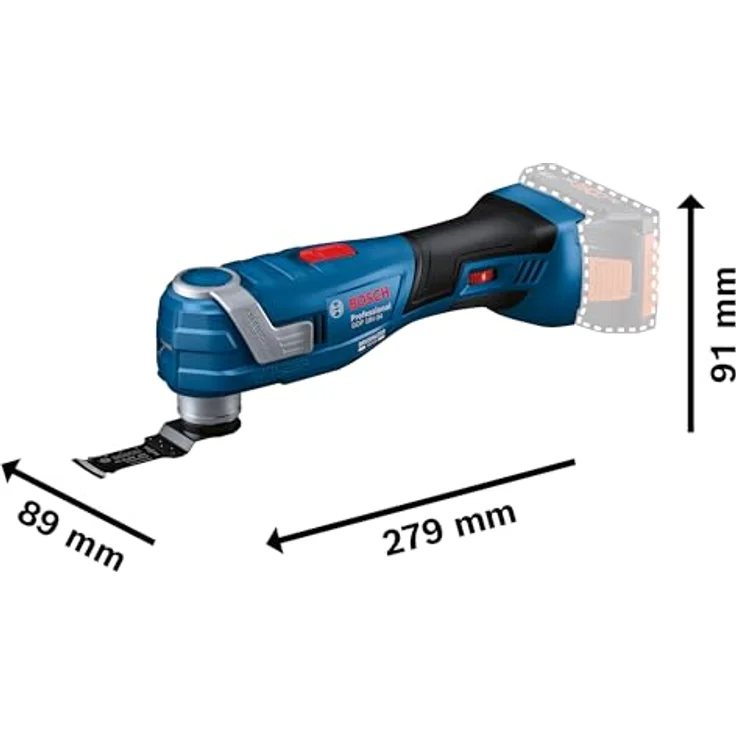 Bosch Professional Accutoolkit 18V, 5-teiliges Elektrowerkzeugset mit GSR 18V-65 Bohrschrauber, GDX 18V-285 Schlagschrauber, GKS 18V-57-2 Kreissäge, GOP 18V-34 Multi-Oszilliergerät, GST 18V-125 S Stichsäge, 2 x 5,0 Ah Akkus und Schnellladegerät in robuster Tasche – Bild 7