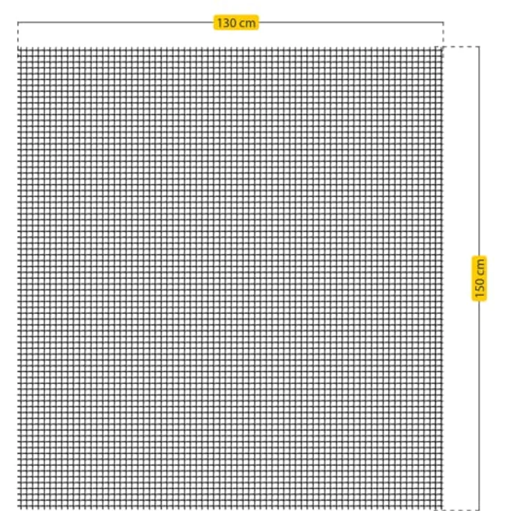 Schellenberg 51009 Fliegengitter für Fenster, ELASTIC für Fenster mit hervorstehenden Elementen am Fensterflügel, Montage ohne Bohren, inkl. Befestigungsband – Bild 6