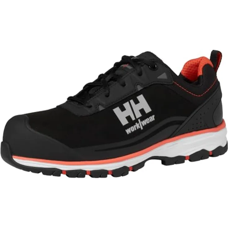 Helly Hansen Chelsea Evo 2 Low S3, Sicherheitsschuhe für Damen, schwarz, EU-Größe 41, leicht und strapazierfähig
