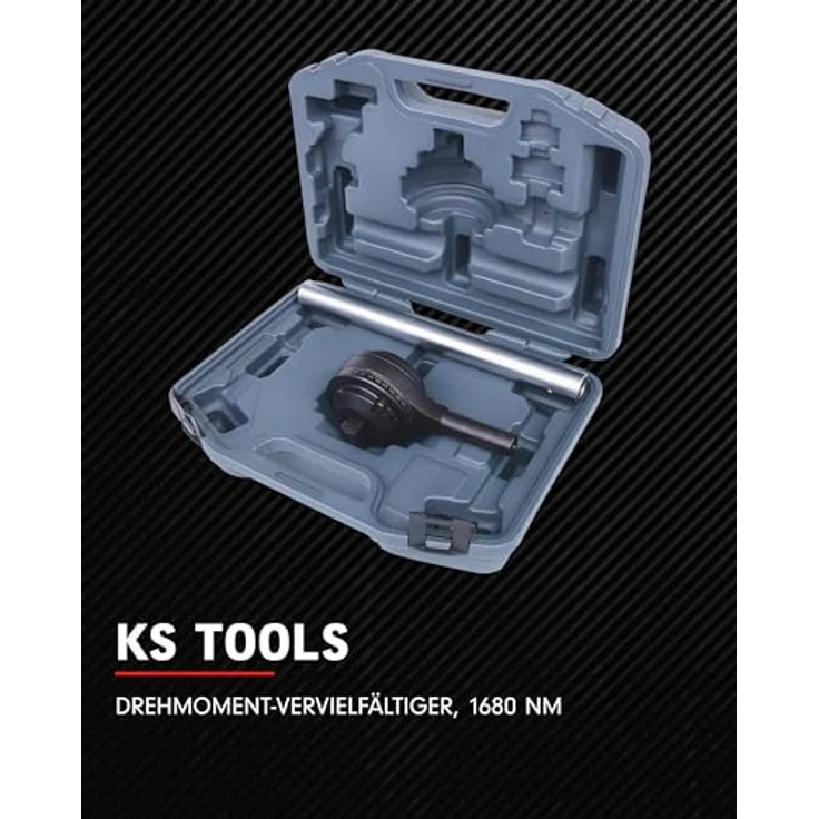 KS Tools Drehmomentschlüssel 516.3740, 3/4" mit 280 Nm bis 1680 Nm, präzise und robust im Kunststoffgehäuse – Bild 2