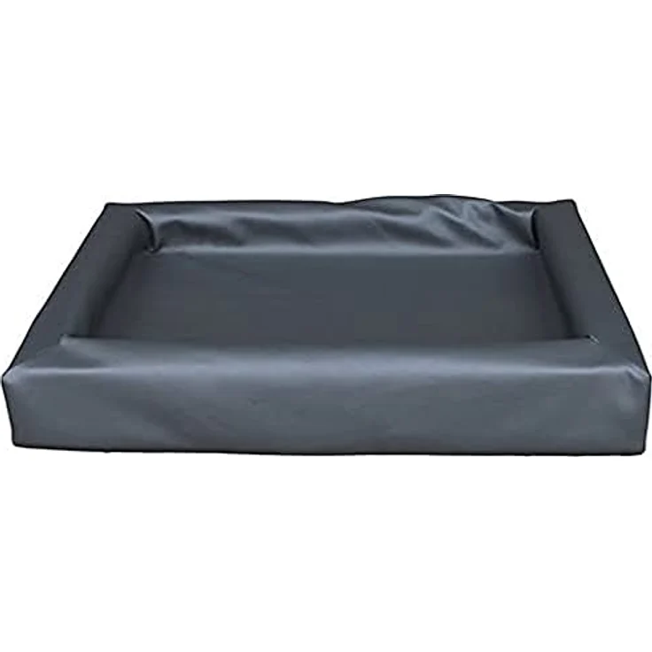 Holland Animal Care Lounge Dog Bed S, hochwertiges PU-Leder, wärmespeichernd, wasserabweisend, leicht zu reinigen, gegen Insekten – Bild 1