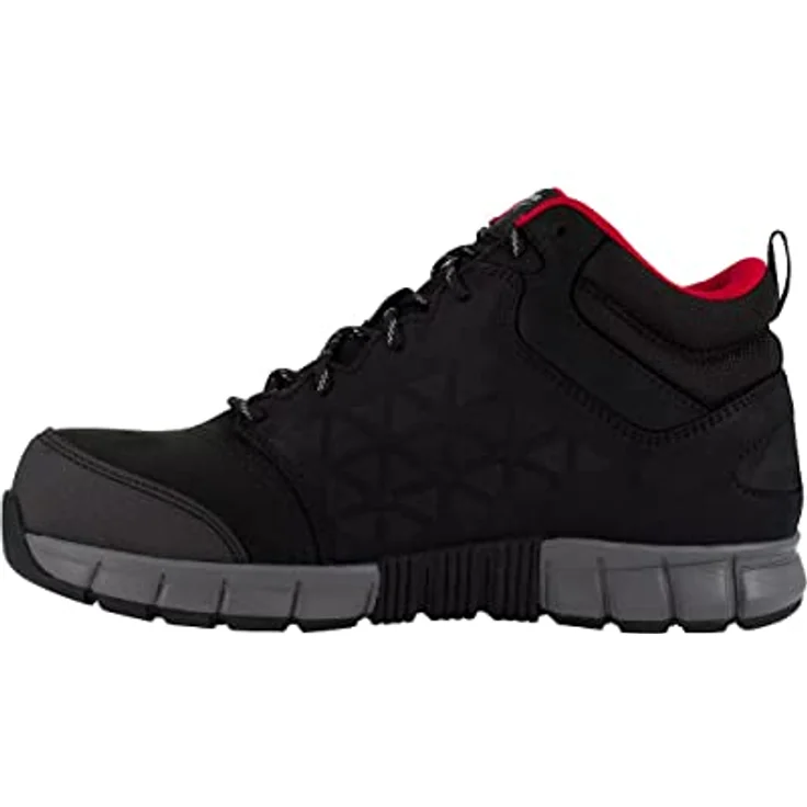 Reebok Excel Light Sicherheitsschuhe IB1037-1S3, S3 SRC HRO, schwarz, Größe 42 mit Aluminiumkappe und MemoryTech-Einlegesohle – Bild 4