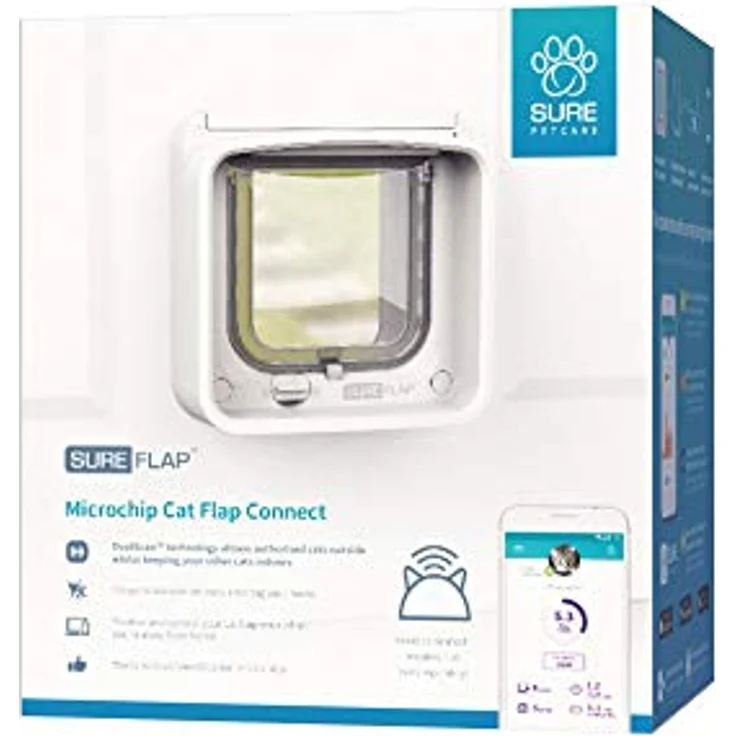 SureFlap Mikrochip Katzenklappe Connect – Bild 1