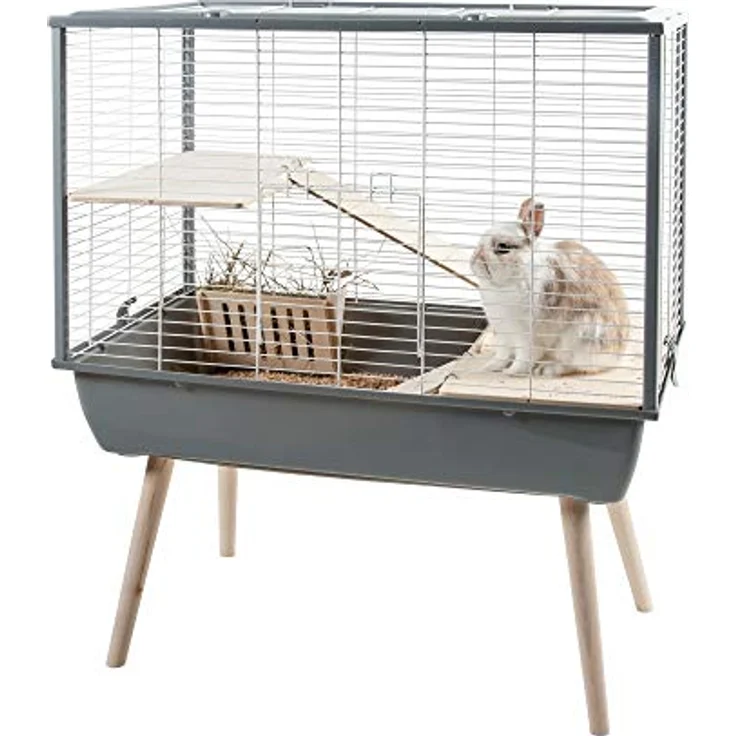 ZOLUX Neo Muki H58 - Cage Large Rodents - Grey – Bild 2