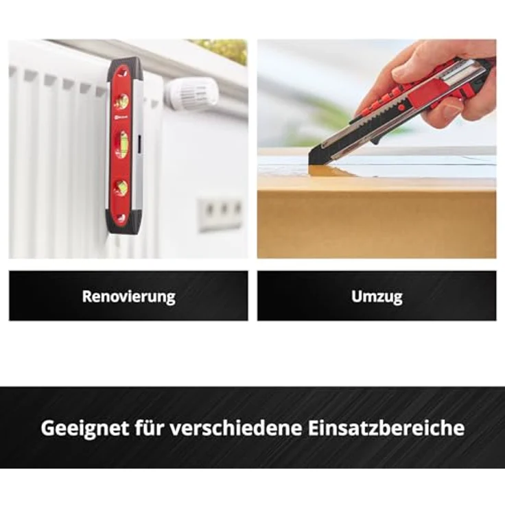 Einhell 370511 Werkzeugkoffer E-Case, 79-teiliges Starter Set mit Zangen, Hammer, Schraubendreher und Messwerkzeugen – Bild 12