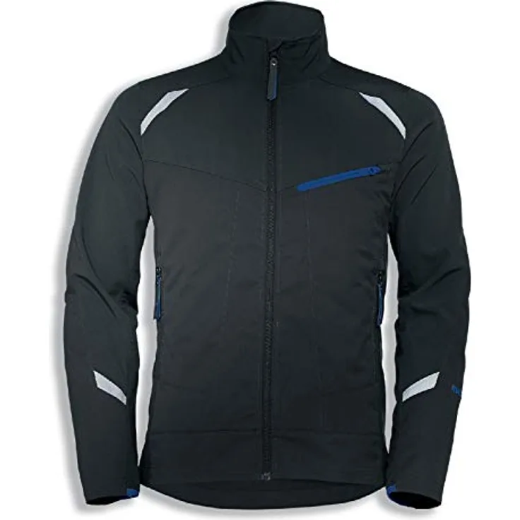Uvex Safety Arbeitsjacke 7423 (L), robustes Mischgewebe mit Softshellmaterial, reflektierende Details und optimale Bewegungsfreiheit