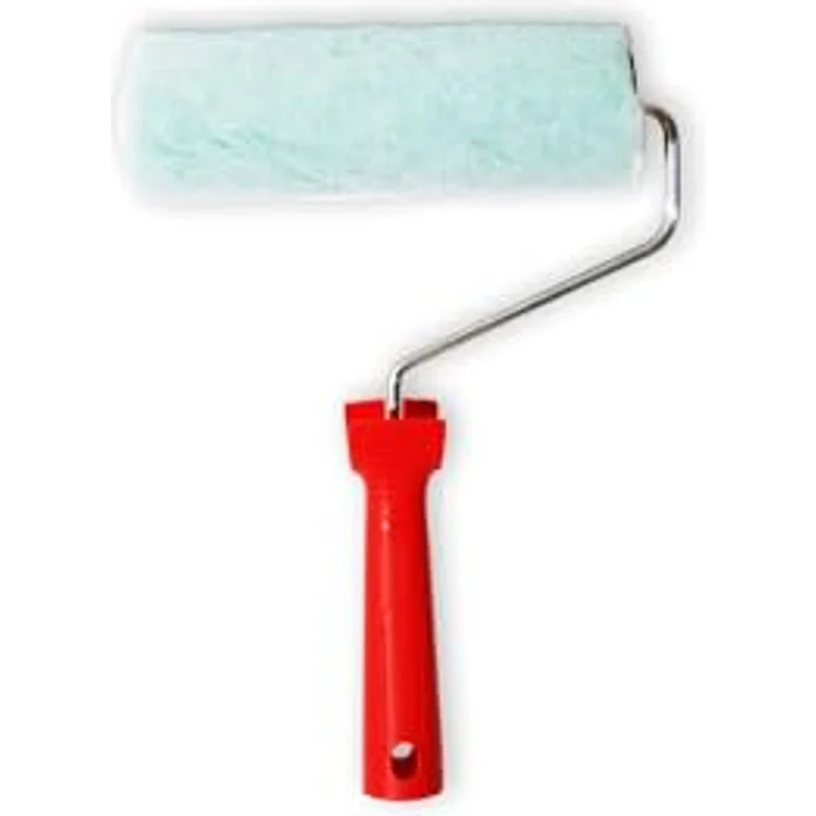 A.S. Création Kleisterroller 18 cm, Profi Kleisterauftragsroller mit ergonomischem Griff, rot – Bild 4