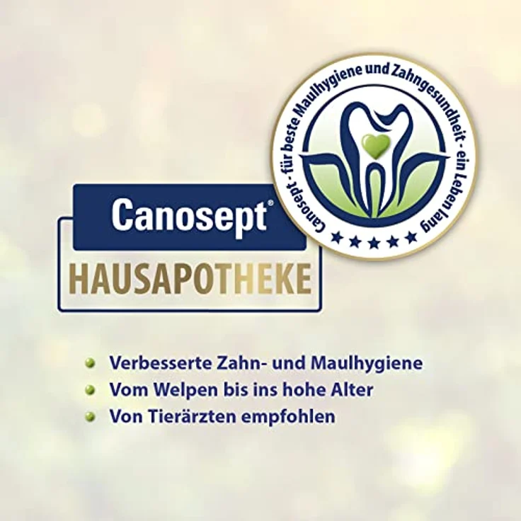 Canosept 3 Kopf Hundezahnbürste - Zahnbürste Hund - Zahnpflege Hund - Komfortabler Zahnsteinentferner Hund - Hunde Zahnpflege - Zahnstein Hund – Mundgeruch Hund – Zahnreinigung Hund - Hund Zahnpflege – Bild 3