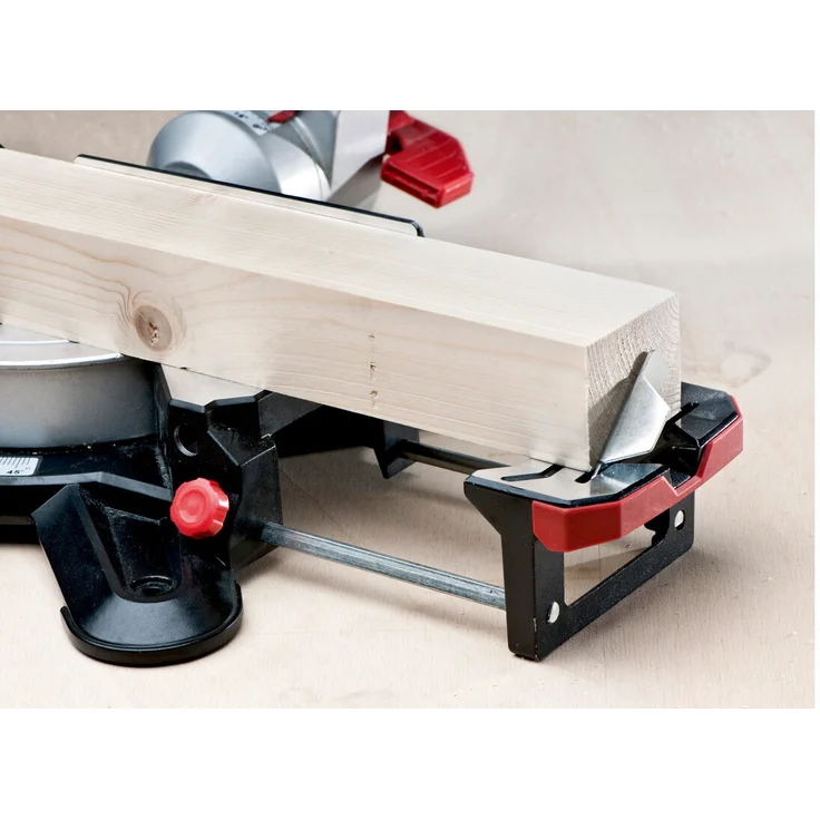 Metabo KGS 254 M Kapp- und Gehrungsäge, Zug- und Kappfunktion, 1800 W, Sägeblatt Ø 254 mm, Schnittbreite 305 mm, beidseitig schwenkbarer und nach links neigbarer Sägekopf, Laser, LED-Licht 602540000 – Bild 3