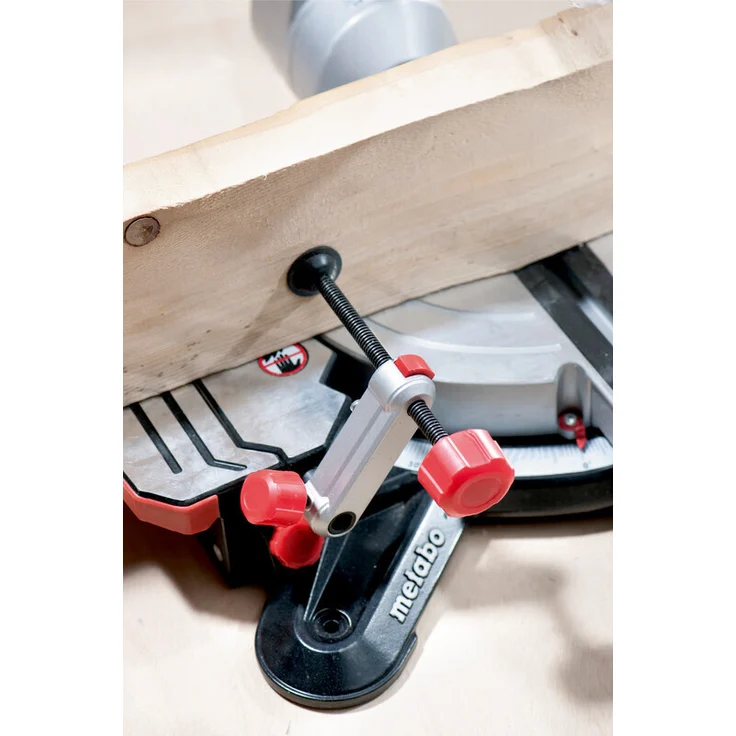 Metabo KGS 254 M Kapp- und Gehrungsäge, Zug- und Kappfunktion, 1800 W, Sägeblatt Ø 254 mm, Schnittbreite 305 mm, beidseitig schwenkbarer und nach links neigbarer Sägekopf, Laser, LED-Licht 602540000 – Bild 6