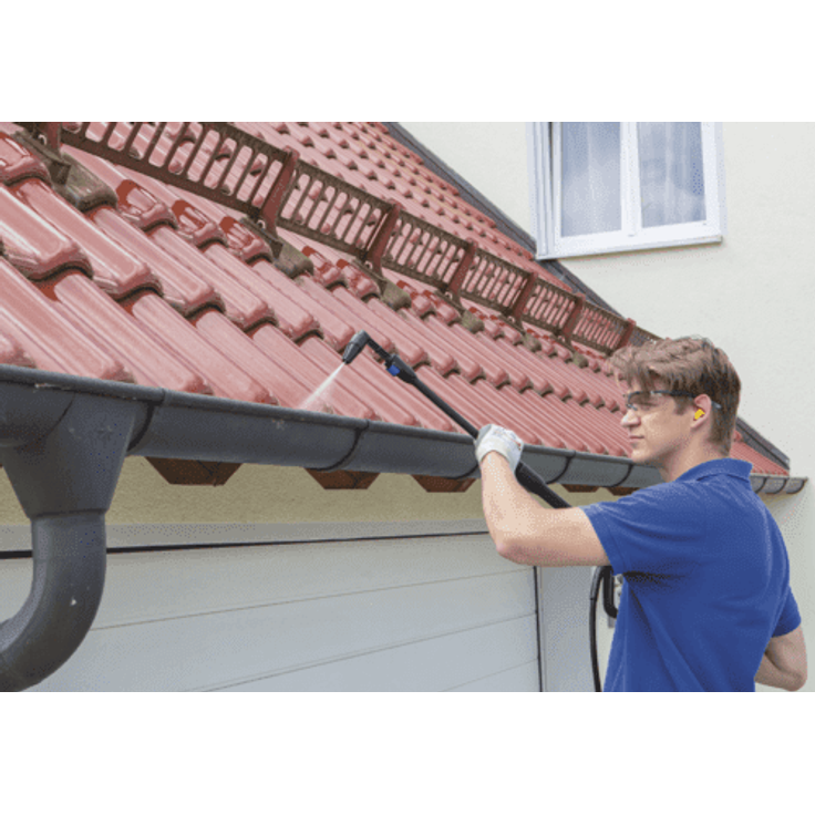 Scheppach HCE2200 Hochdruckreiniger Schlauch 10 m 160 bar 468 l/h 13 kg 2200 W, 240 V, 50 Hz mit 11-tlg. Zubehör – Bild 5