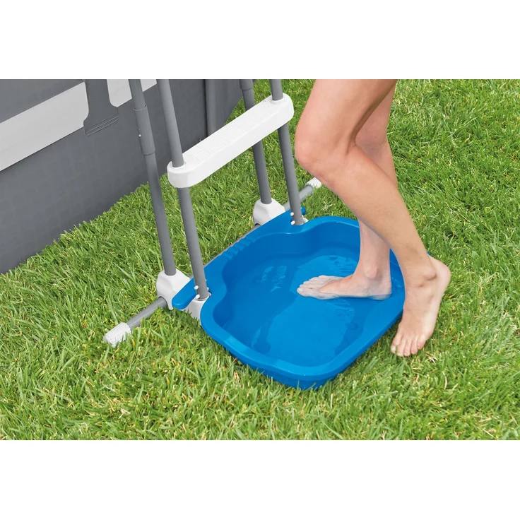 fußbad für Pooltreppe 56 x 46 cm blau – Bild 4