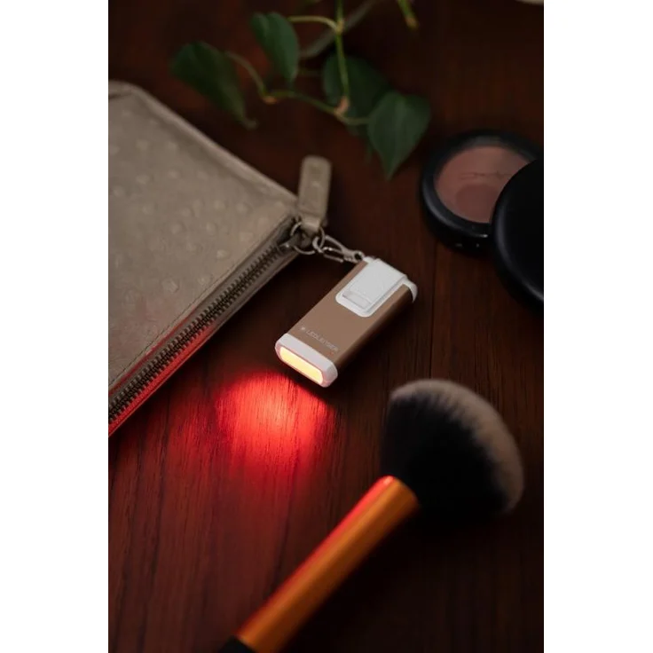 Ledlenser K6R wiederaufladbare Mini Taschenlampe rosegold – Bild 2