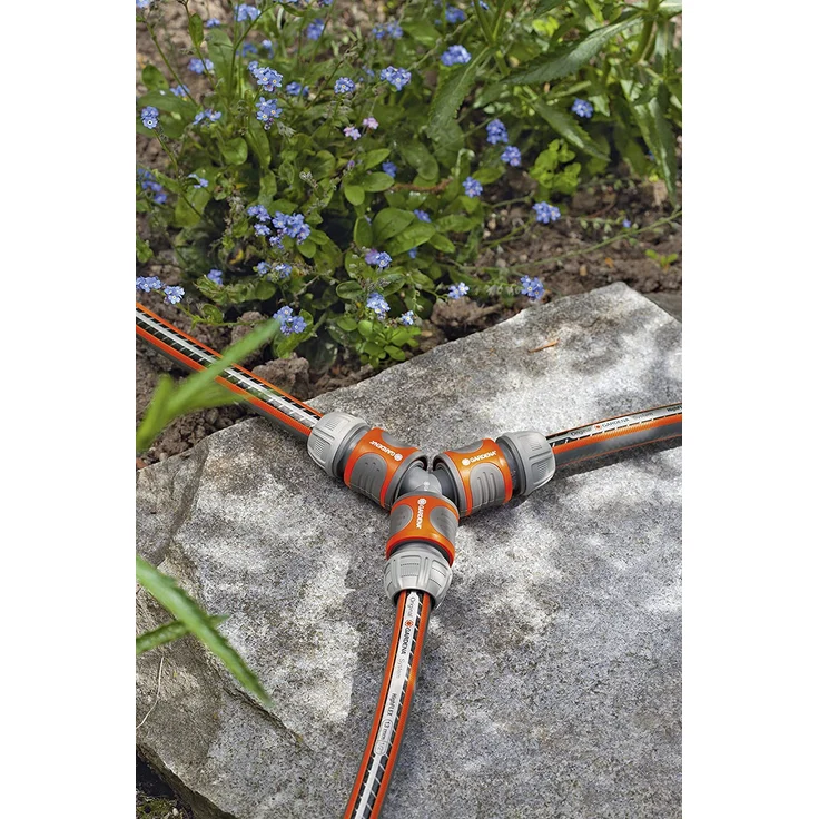 GARDENA Abzweig-Satz für 1/2'' - 5/8'' (13 - 15 mm) Wasserschläuche Abzweig-Verbinder für eine einfache Wasserteilung (18287-20) Bewässerungszubehör – Bild 6
