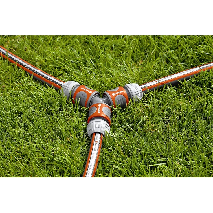 GARDENA Abzweig-Satz für 1/2'' - 5/8'' (13 - 15 mm) Wasserschläuche Abzweig-Verbinder für eine einfache Wasserteilung (18287-20) Bewässerungszubehör – Bild 5