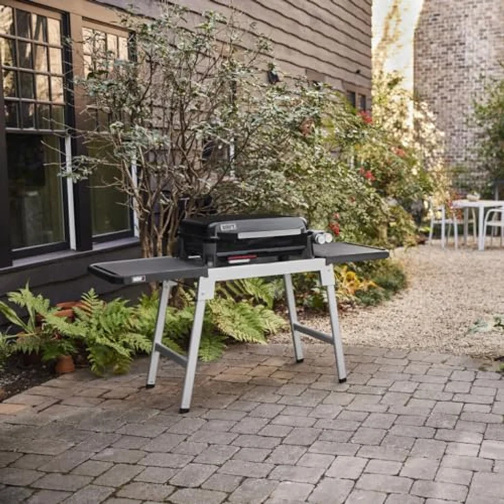 Weber Slate GP 56, Gasgrill in schwarz, 81 cm breit, 57,5 cm tief, 25 cm hoch – Bild 4