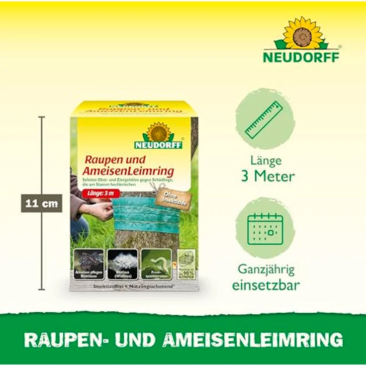 Raupen- und Ameisen-Leimring 3 m – Bild 3