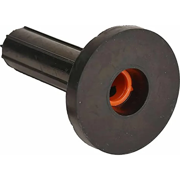 10 Stück - Schallschutzdübel Nennweite 12 mit Bund für Bohrloch 12x50mm - Ideal für Befestigungen im Heizungs-, Lüftungs- und Sanitärbereich zur Schallreduzierung