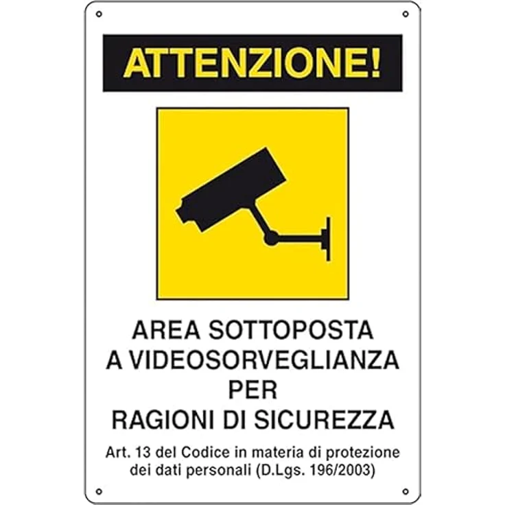 Schild 'Videoüberwachung' – Bild 5