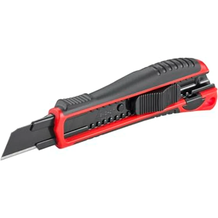 4K5 Solides Cuttermesser mit rostfreien, Carbon-Beschichteten Abbrechklingen – Bild 3