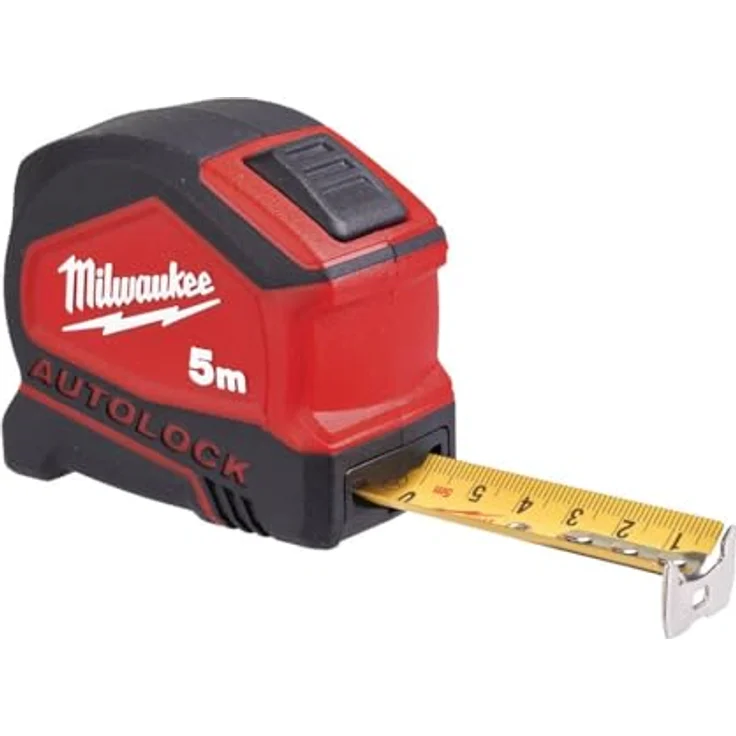 Milwaukee 4932464663 932464663 Autolock-Maßband, 5 m (Breite 25 mm) (nur metrisch) – Bild 2