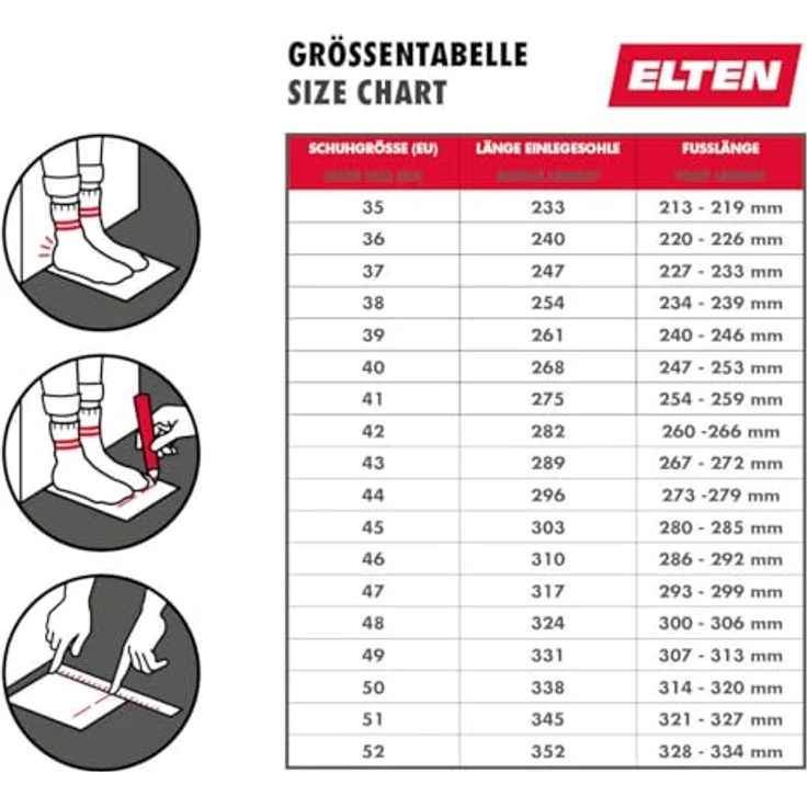 ELTEN Sicherheitssandale ANTHONY red Easy ESD S1 TYP 1 7175501, Mikrofaser, atmungsaktives Textilfutter, Stahlkappe, Größe 42 – Bild 8