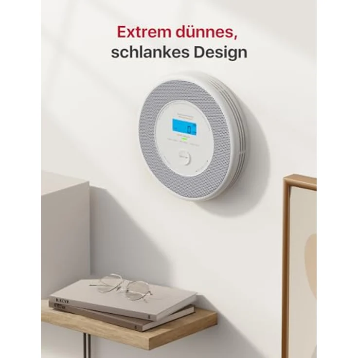 X-Sense Kombinierter Rauch- und Kohlenmonoxidmelder mit Sprachausgabe-Alarm, austauschbarer Batterie, XP0A-SR, 1er-Pack – Bild 5