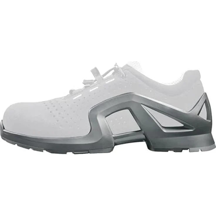 Uvex x-tended Sicherheits-Halbschuh Gr. 43 W11 S3L ESD, schwarz/rot, metallfrei, atmungsaktiv, mit durchtrittsicherer Einlage – Bild 9