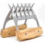 Joejis 2er Pulled Pork Krallen Gabeln - Edelstahl Fleischkrallen Fleischgabeln- Meat BBQ Claws Set