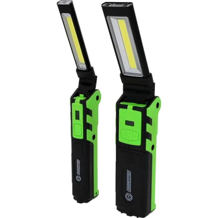KS Tools 512.4505 COMPETITION LED-Arbeitslampen-Set 2-tlg, dimmbar, mit Powerbank-Funktion, ideal für netzunabhängiges Arbeiten – Bild 1