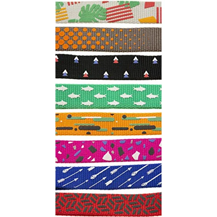 Karlie Art Sportiv Plus Halsband, verstellbar mit gedrucktem Motiv Triangle, L: 40 - 55 cm, B: 20 mm, widerstandsfähig und leicht zu reinigen – Bild 4