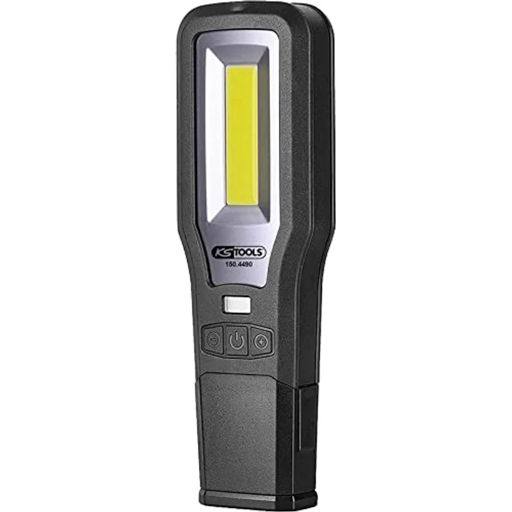KS Tools 150.4490 Mobile Werkstatt-Handlampe, knickbar, 550 Lumen