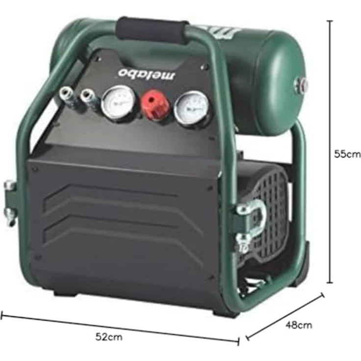 Metabo Druckluft mobil Kompressor Power 250-10 W OF ölfrei 601544000 – Bild 3