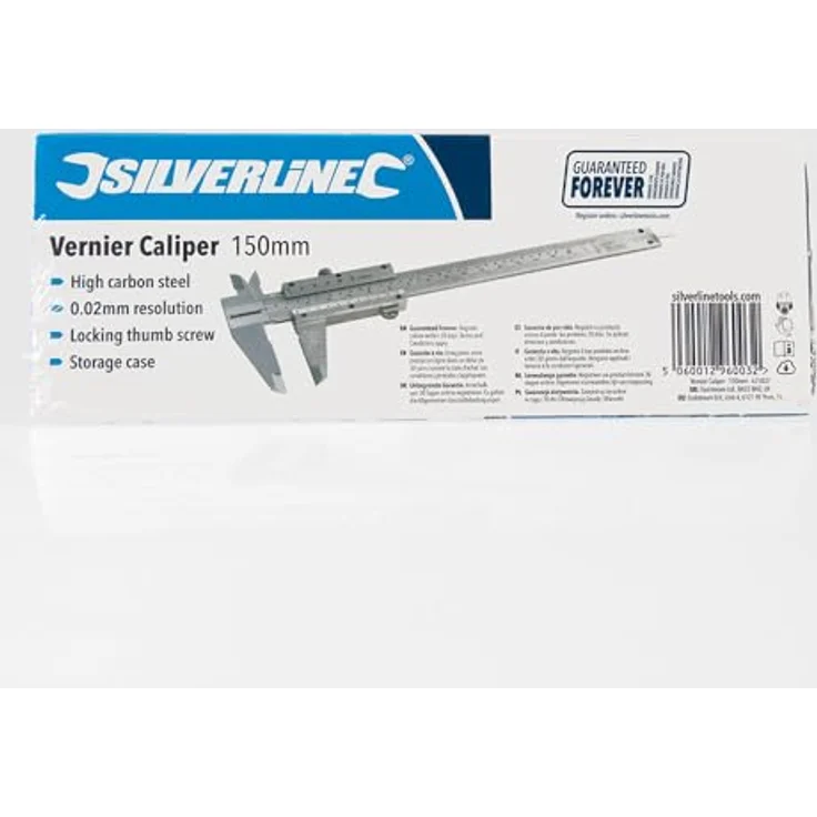 Silverline 675037 Messschieber 150 mm – Bild 4