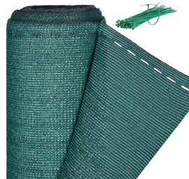 Relaxdays Zaunblende, Sichtschutz für Zaun & Balkongeländer, HDPE Gewebe