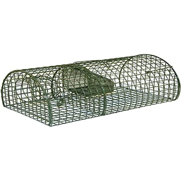Ratten-Massenfänger MultiRat Lebendfalle halbrund Rattenfalle 40cm Falle – Bild 2
